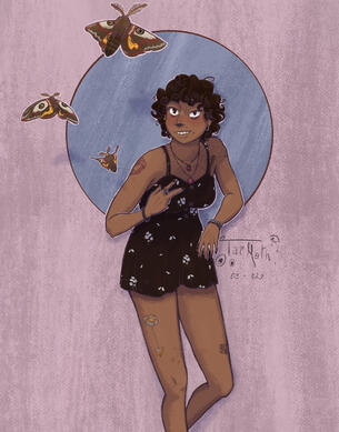 Stylized and updated self portrait